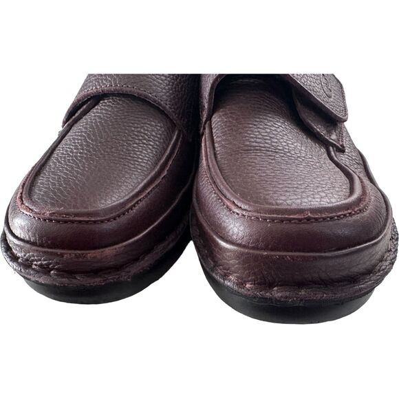 Propet Scandia Strap Closure Men's Casual Orthopedic Shoe Dark Brown Size 10.5 - Picture 5 of 14